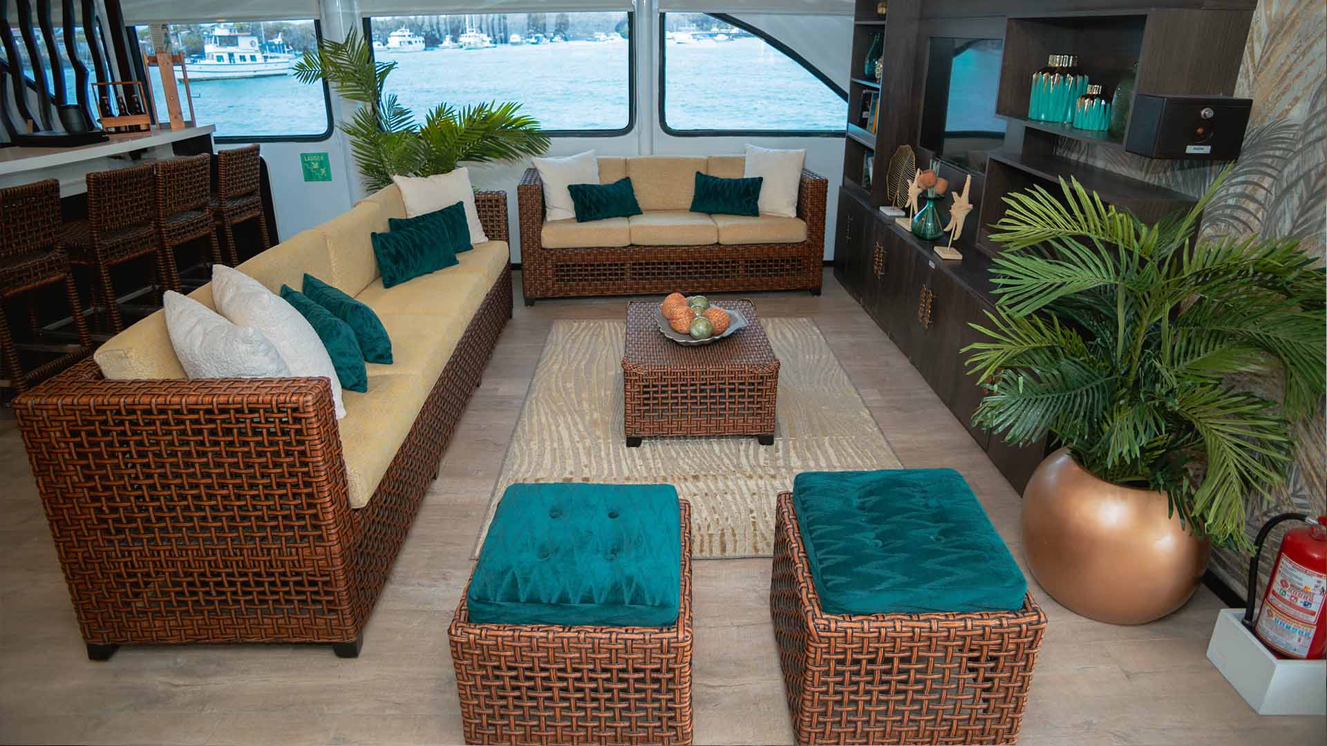 Facilities Slide Ecogalaxy Catamaran - Galaxy Cruises