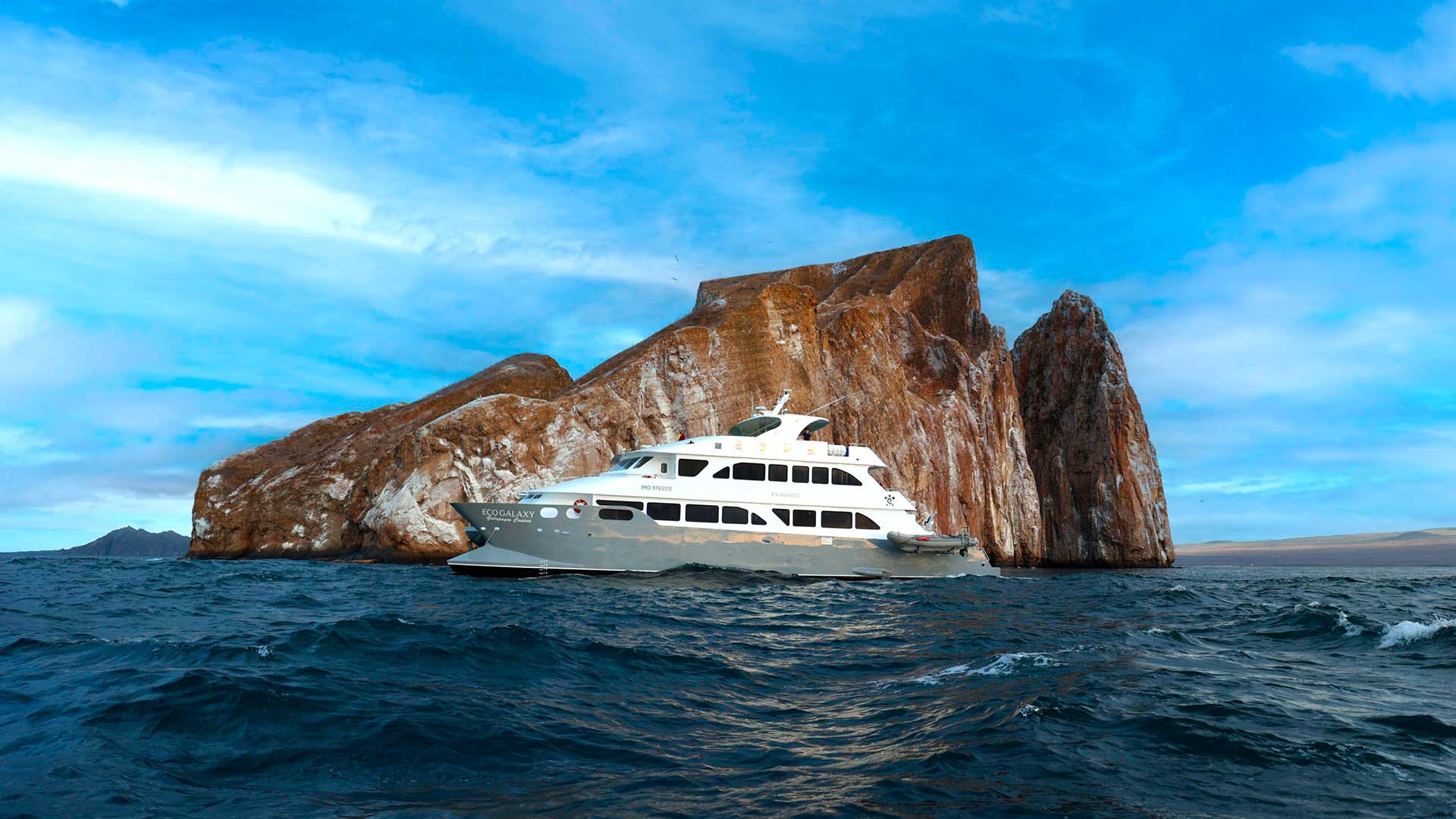  Slide Exterior Ecogalaxy Catamaran - Galaxy Cruises